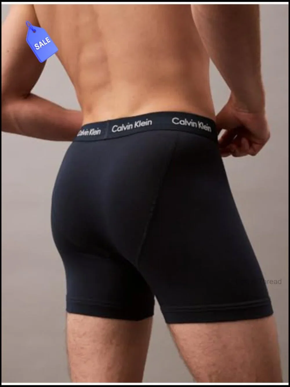 Cotton Stretch 7-Pack Men's Boxer Briefs - X-Large
